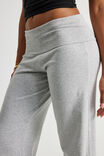 Roll Over Straight Leg Pant, GREY MARLE - alternate image 4