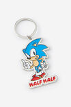 Lcn Sonic Keyring, LCN SONIC HALF HALF MULTI - alternate image 1