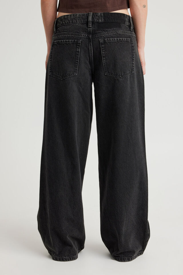 Mid Rise Baggy Jean, BACKSTAGE BLACK