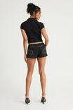 Tumblr Low Rise Booty Short, RIOT BLACK BUTTERFLY - example image 3