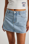 Everyday Denim Mini Skirt, 90 S BLUE - alternate image 4