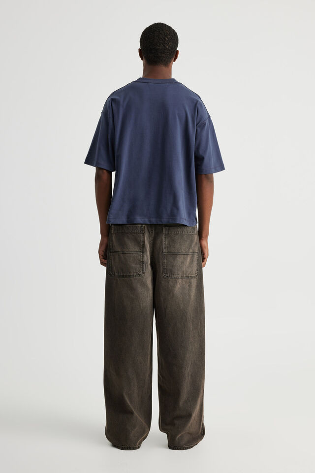 Half Half El Grande Baggy Jean, DIRTY MOCHA