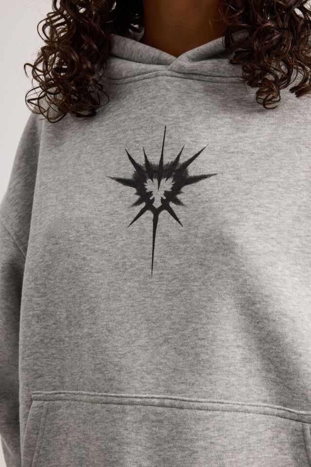 Chloe Hoodie, GREY MARLE/HAVEN