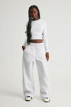Authentics Premium Baggy Trackpant, SILVER MARLE - example image 2