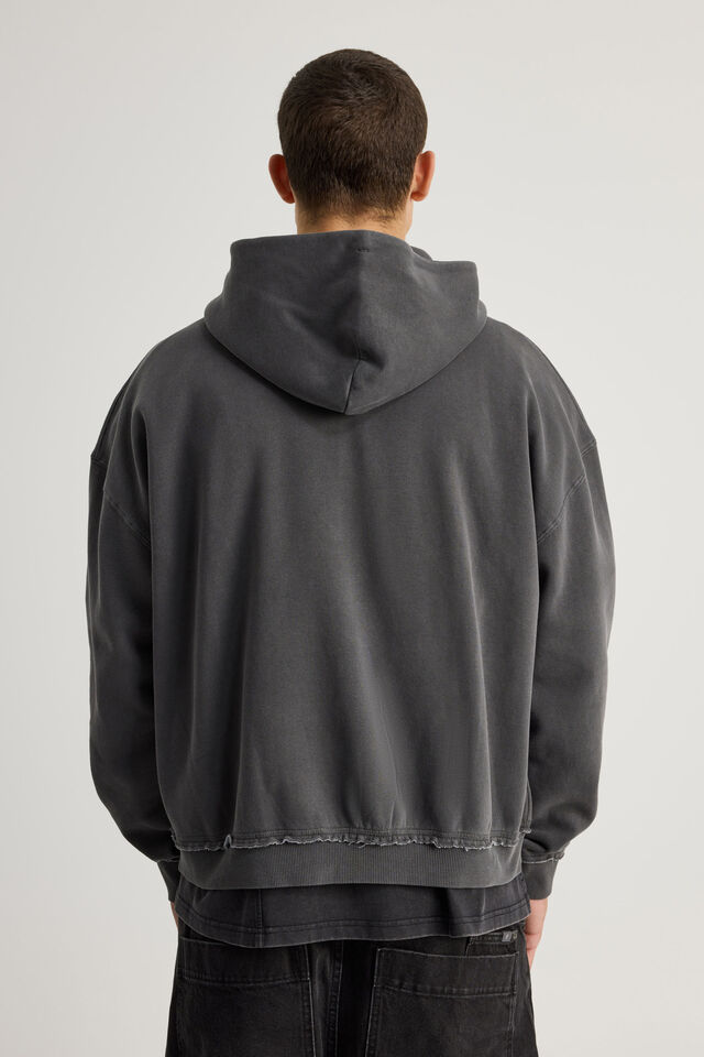 Notion Zip Thru Hoodie, NTN WASHED SLATE/EMBODY
