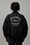 Muhammad Ali Bomber Jacket, LCN ALI MUHAMMAD ALI/HEAVYWEIGHT CHAMPION - alternate image 1