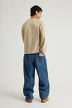 Half Half Classico Baggy Jean, ARIZONA BLUE/HALF HALF BACK POCKET - alternate image 3