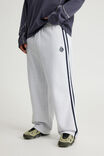 Baggy Trackpant, OG SILVER MARLE/TAPING - alternate image 2