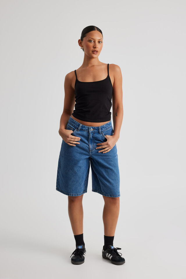 Classic Cami, BLACK