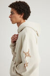 Notion Zip Thru Hoodie, NTN WASHED PEBBLE/OVERRIDE - alternate image 2