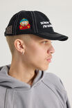 South Park X Half Half Cap, LCN SOUTH PARK HH CARTMAN BLACK - alternate image 2