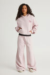 Open Gallery Boxy Hoodie, OG WASHED PINK DUST/OG REDCURRENT - example image 3