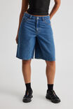 Billy Baggy Jort, MID BLUE - alternate image 2