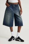 Mega Baggy Jort, DARKNESS INDIGO - example image 4