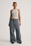 Harley Racer Tank, GREY MARLE - alternate image 2