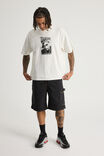 Box Fit Music Merch T Shirt, LCN BRA CLOUD/TUPAC ALLEYEZ TRACKLIST - alternate image 2