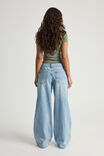 Mid Rise Baggy Jean, MADRID BLUE - alternate image 3