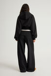 Wide Waistband Trackpant, BLACK - alternate image 3