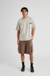 Half Half Box Fit Graphic T Shirt, HH FOG/RECORDS JAPAN - alternate image 2