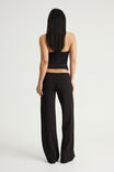 Roll Waistband Pant, BLACK - example image 3