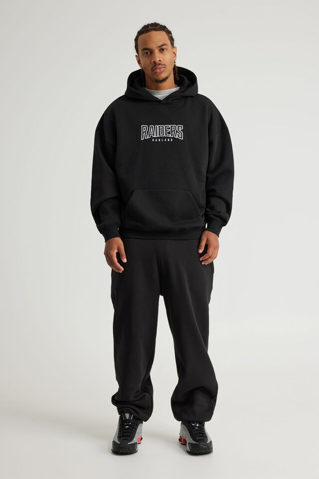 Nfl Hoodie, LCN NFL BLACK /RAIDERS BOLD CLASSIC