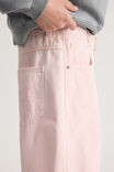 Half Half Classico Denim Short, WASHED PINK ICE - alternate image 4