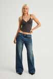 V Neck Cami, PHANTOM - example image 2