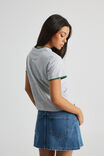 Lcn Nfl Cotton Graphic Tee, LCN NFL GREY MARLE/JETS - alternate image 3