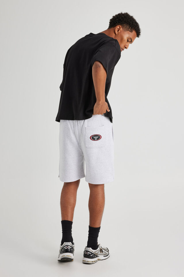 Nba Graphic Track Short, LCN NBA SILVER MARLE/Y2K SPORT CHICAGO BULLS