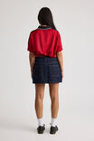 The Everyday Denim Skirt, RAW INDIGO - alternate image 2