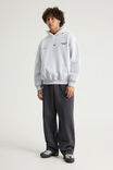 Open Gallery Hoodie, OG SILVER MARLE/VERTICAL - example image 4