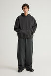 Authentics Premium Baggy Trackpant, WASHED BLACK - alternate image 4