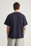Half Half Heavyweight Core Fit Tshirt, HH NAVY BLAZER/PILL - example image 3
