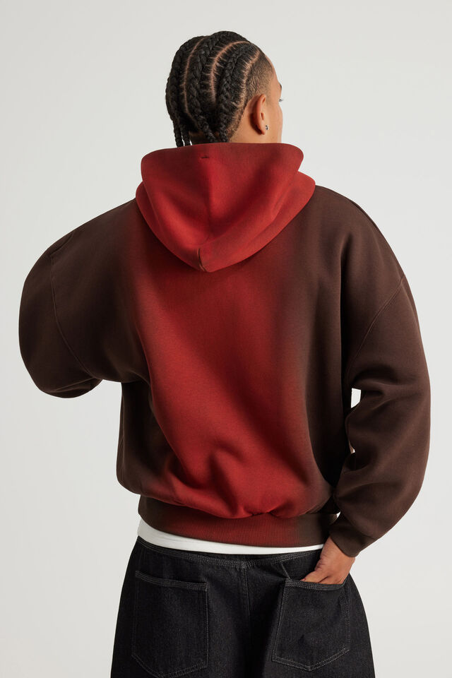 Open Gallery Hoodie, OG WASHED WALNUT/GLOW