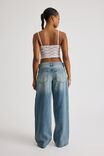 Mid Rise Baggy Jean, WESTERN BLUE - alternate image 3