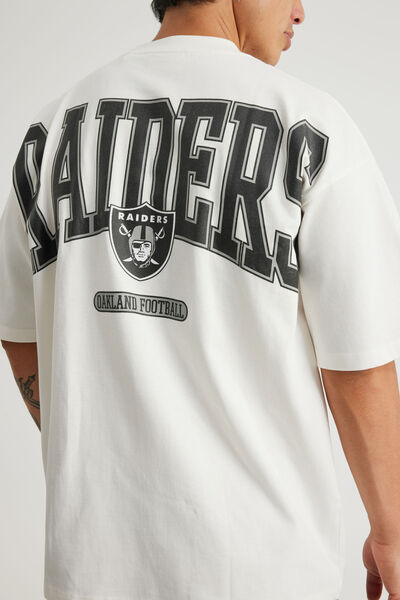 Box Fit Nfl Tshirt, LCN NFL CLOUD/RAIDERS BOLD CLASSIC