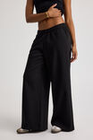 Ultra Baggy Trackpant, BLACK - alternate image 1