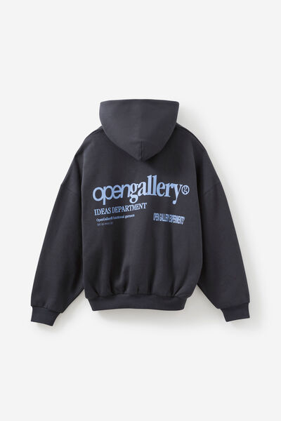 Open Gallery Hoodie, OG ICED LAGOON/IDEAS DEPARTMENT