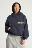 Open Gallery Boxy Hoodie, OG WASHED SEAL/CONSIDERED DESIGN - example image 3