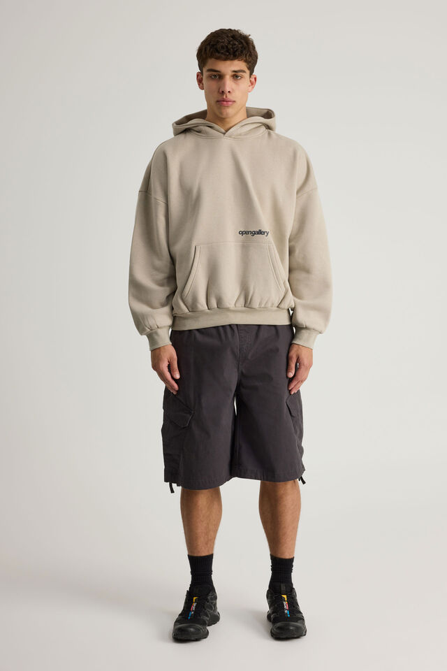 Open Gallery Hoodie, OG SUNBLEACHED KHAKI/HEADLINE