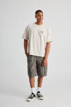 Half Half Heavyweight Box Fit Graphic Tshirt, HH IVORY/ART DEPT - alternate image 2