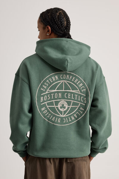 Nba Hoodie, LCN NBA SMOKEY PINE/BOSTON CELTICS GLOBE