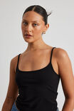 Classic Cami, BLACK - alternate image 4