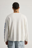 Sonic X Half Half Heavyweight Long Sleeve Tshirt, LCN SEG CLOUD/SONIC HALF HALF - alternate image 4