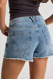 Street Cut Off Denim Short, VENICE BLUE - alternate image 4