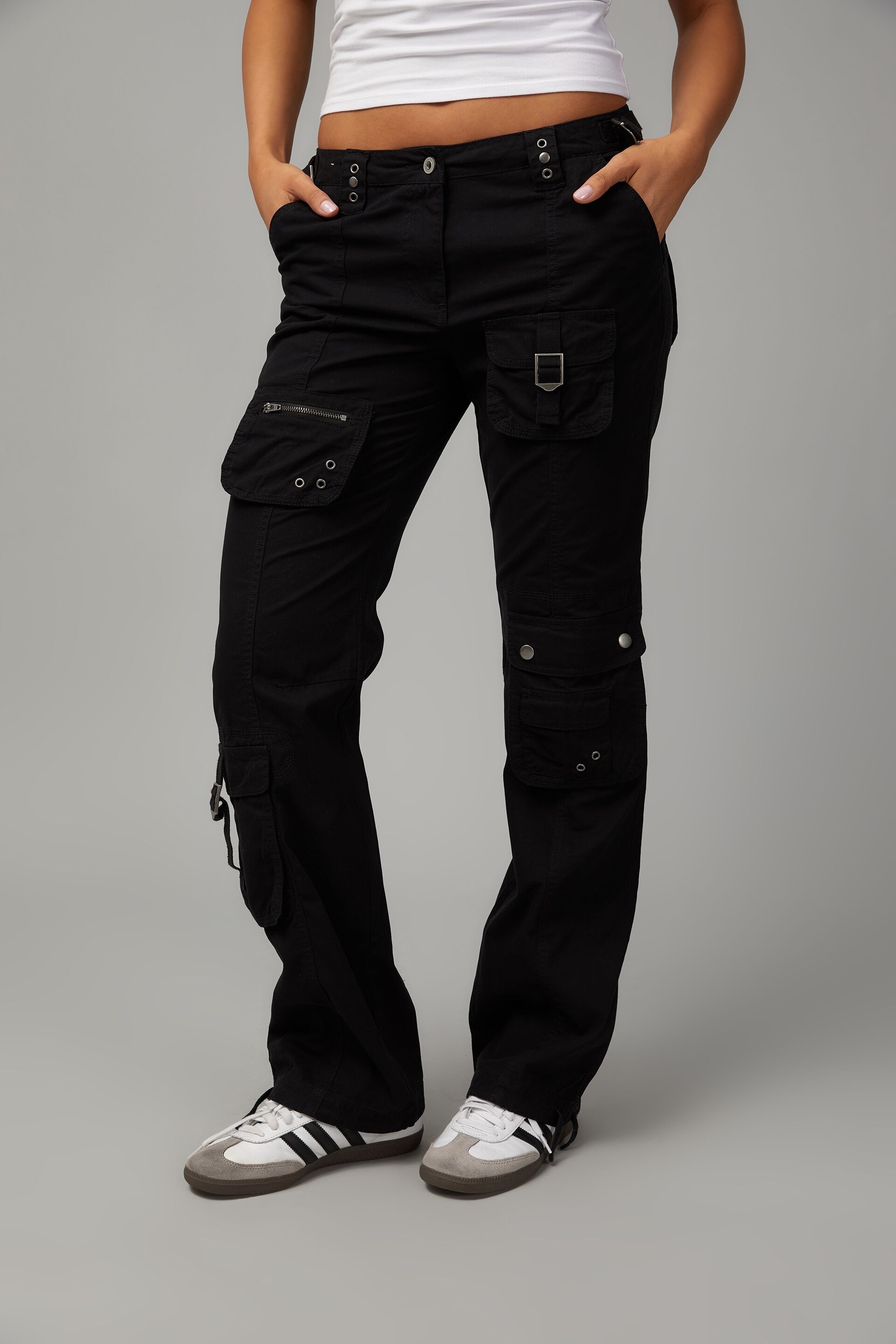 Straight pocket trousers cheap