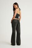 Luca Low Rise Bootleg Jean, LILLITH BLACK/ANGEL WINGS - example image 5