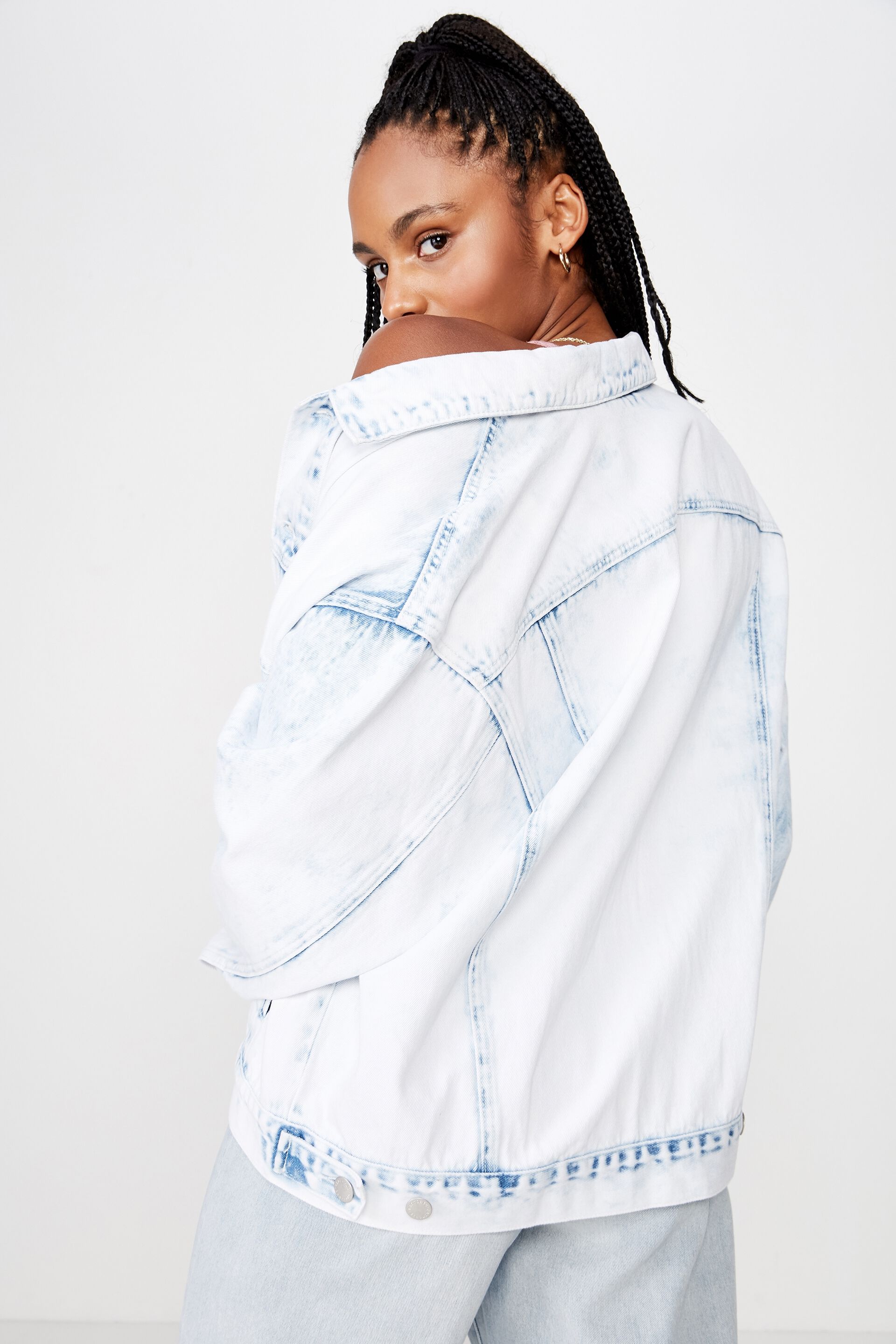Oversized Denim Jacket | Women's 