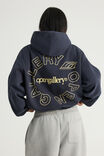 Open Gallery Boxy Hoodie, OG WASHED SEAL/CONSIDERED DESIGN - example image 1