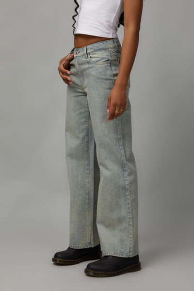 Mid Rise Skate Jean, VINTAGE BLUE
